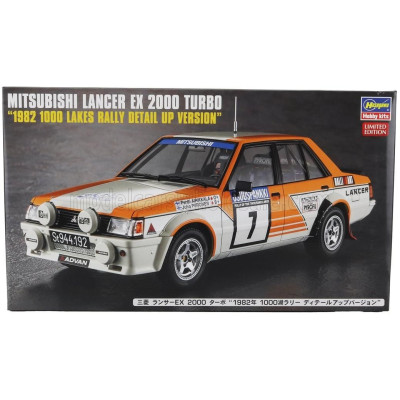 HASEGAWA MITSUBISHI LANCER EX 2000 TURBO N 7 RALLY 1000 LAKES 1982 PENTTI AIRIKKALA - JUHA PIIRONEN 1/24