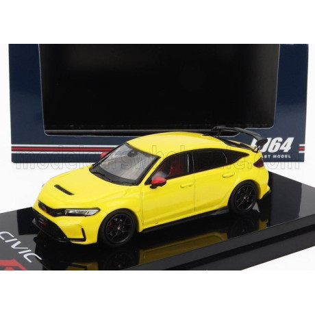 IGNITION MODEL HONDA CIVIC TYPE-R (FL5) 2020 - YELLOW 1/64