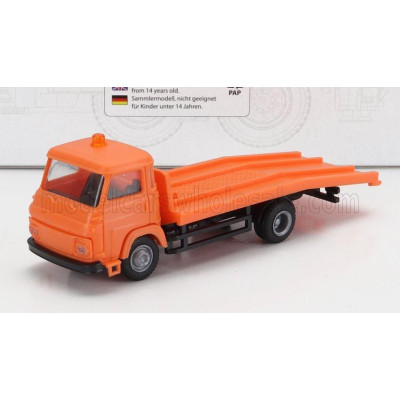IGRA MODEL ALFA ROMEO A19 TRUCK ASSISTANCE CARRO ATTREZZI - TOW TRUCK ROAD SERVICE 2-ASSI - ORANGE 1/87