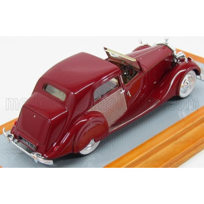ILARIO MODEL ROLLS ROYCE PIII 3CM61 SEDANCA DE VILLE PARK WARD SEMICONVERTIBLE 1937 - RED 1/43