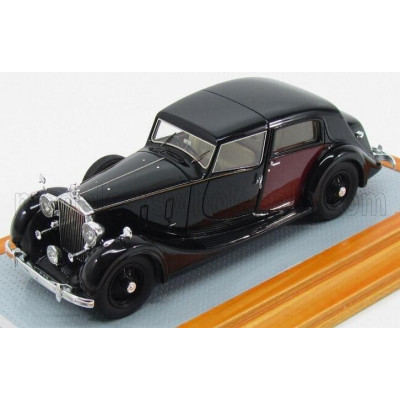 ILARIO MODEL ROLLS ROYCE PIII 3CP192 SEDANCA DE VILLE PARK WARD 1937 - BLACK BORDEAUX 1/43