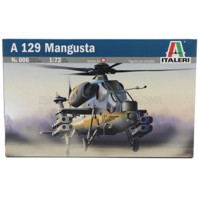 ITALERI AGUSTA WESTLAND A129 MANGUSTA HELICOPTER MILITARY 1983 1/72