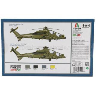 ITALERI AGUSTA WESTLAND A129 MANGUSTA HELICOPTER MILITARY 1983 1/72