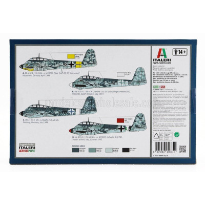 ITALERI MESSERSCHMITT ME 410 A-1 MILITARY AIRPLANE 1943 1/72
