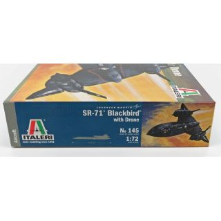 ITALERI LOCKHEED MARTIN SR-71 BLACKBIRD WITH DRONE 1968 1/72