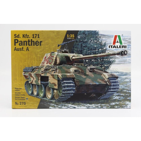 ITALERI TANK SD.KFZ. 171 PANTHER AUSF.A MILITARY 1945 1/35