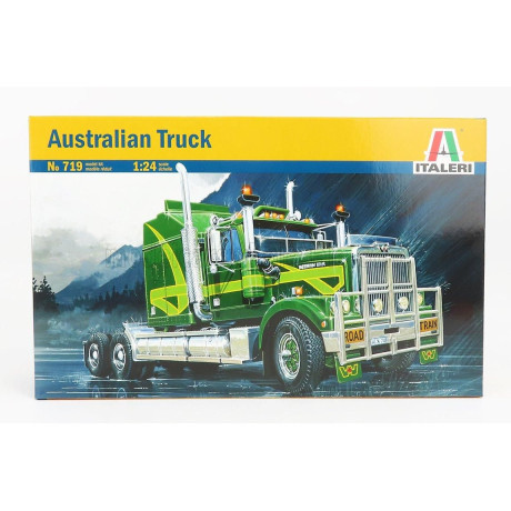 ITALERI WESTERN STAR AUSTRALIAN TRACTOR TRUCK 3-ASSI 1985 1/24