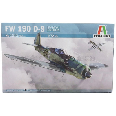 ITALERI FOCKE WULF FW 190 D-9 MILITARY AIRPLANE 1944 1/72
