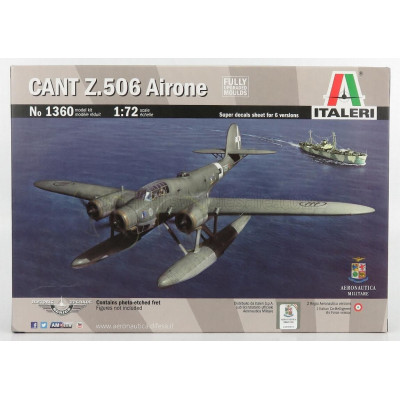 ITALERI CANT Z.506 AIRONE IDROVOLANTE AIRPLANE MILITARY 1935 1/72