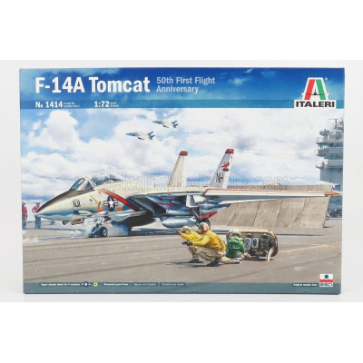 ITALERI GRUMMAN F-14A TOMCAT MILITARY AIRPLANE 1974 1/72