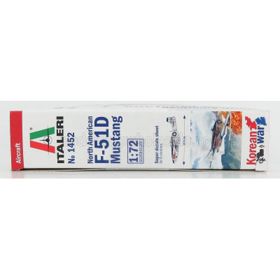 ITALERI NORTH AMERICAN F-1D MUSTANG MILITARY AIRPLANE KOREAN WAR 1941 1/72