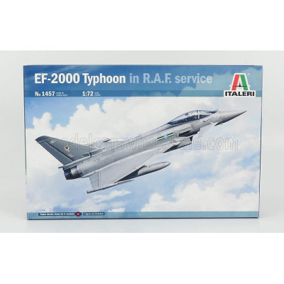 ITALERI EUROFIGHTER EF-2000 TYPHOON AIRPLANE MILITARY 1994 1/72