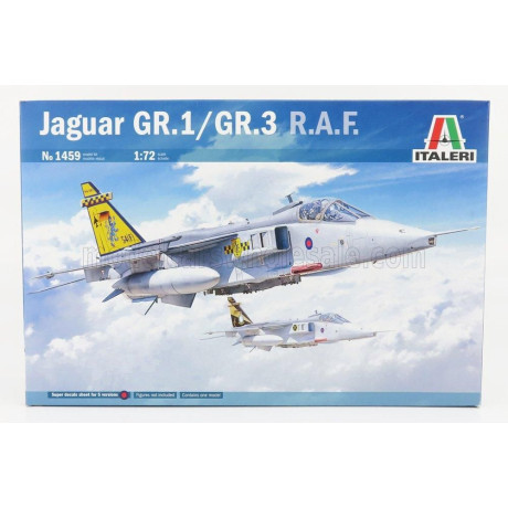 ITALERI JAGUAR SEPECAT GR.1/GR.3 AIRPLANE MILITARY 1973 1/72