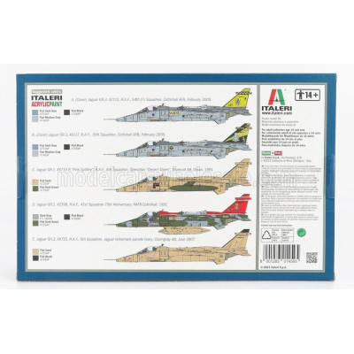 ITALERI JAGUAR SEPECAT GR.1/GR.3 AIRPLANE MILITARY 1973 1/72