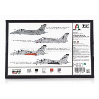 ITALERI EMBRAER AMX GHIBLI MILITARY AIRPLANE 1985 1/72