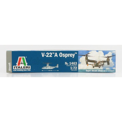 ITALERI BOEING V-22A OSPREY AIRPLANE MILITARY 2005 1/72