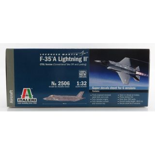 ITALERI LOCKHEED MARTIN F-35 AIRPLANE LIGHTING II MILITARY 2011 1/32