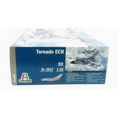 ITALERI PANAVIA AIRCRAFT TORNADO ECR CACCIA AIRPLANE 1980 - AEREONATICA MILITARE ITALIANA - ITALIAN AIR FORCE 1/32