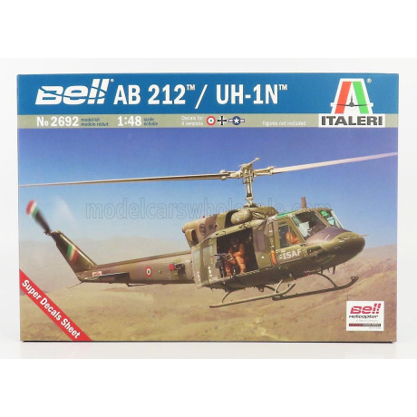 ITALERI BELL AB212 POWER UH-1N HELICOPTER MILITARY 1984 1/48