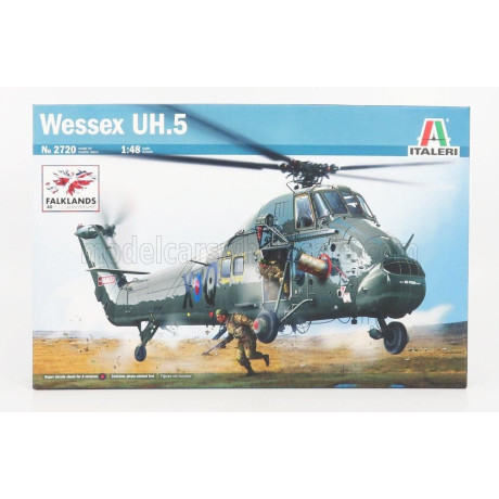 ITALERI WESTLAND AIRCRAFT WESSEX UH.5 HELICOPTER MILITARY 1982 1/48