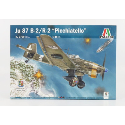 ITALERI JUNKERS JU 87 B-2/R-2 MILITARY AIRPLANE 1944 - PICCHIATELLO 1/48