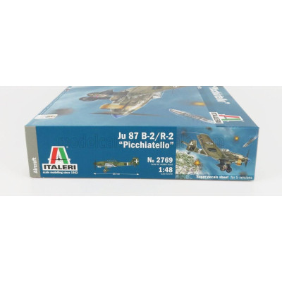 ITALERI JUNKERS JU 87 B-2/R-2 MILITARY AIRPLANE 1944 - PICCHIATELLO 1/48