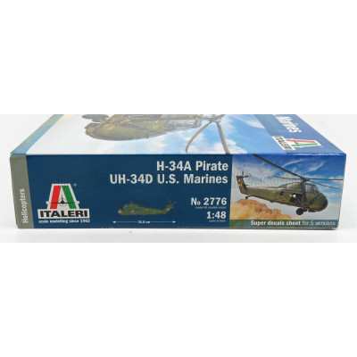 ITALERI SIKORSKY UH-34D HELICOPTER U.S.A. MARINES 1974 1/48