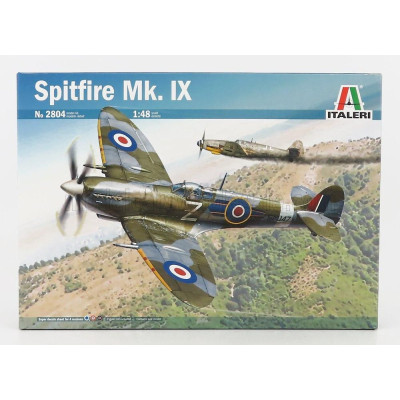 ITALERI SUPERMARINE SPITFIRE MK.IX MILITARY AIRPLANE 1941 1/48