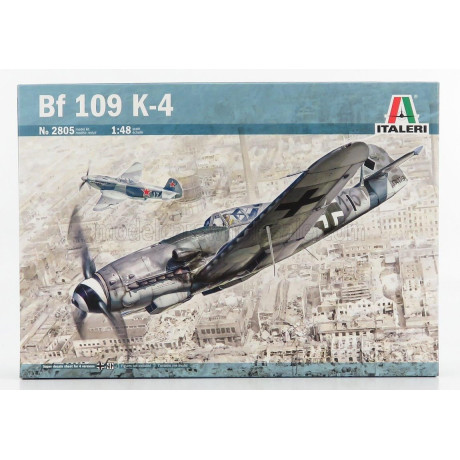 ITALERI MASSERSCHMITT BF 109 K-4 CACCIA AIRPLANE 1936 1/48