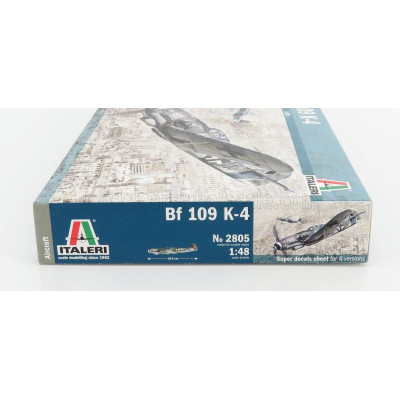 ITALERI MASSERSCHMITT BF 109 K-4 CACCIA AIRPLANE 1936 1/48