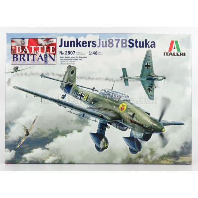 ITALERI JUNKERS JU-87B AIRPLANE STUKA MILITARY 1935 1/48