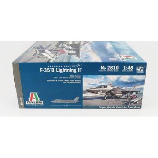 ITALERI LOCKHEED MARTIN F-35 B LIGHTING II MILITARY AIRPLANE 2011 1/48