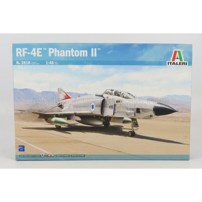ITALERI McDONNEL DOUGLAS RF-4E PHANTOM II CACCIA BOMBARDIERE MILITARY AIRPLANE 1960 1/48