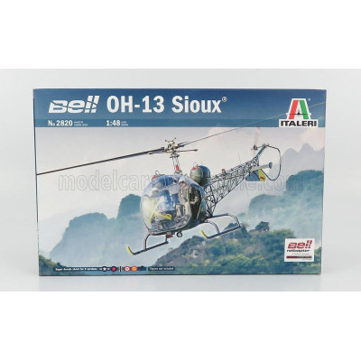 ITALERI BELL OH-13 SIOUX HELICOPTER MILITARY 1969 1/48