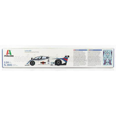 ITALERI LANCIA LC2 TEAM LANCIA MARTINI N 4 CAMPIONATO SPORT PROTOTIPI 1985 R.PATRESE - M.ALBORETO - N 5 T.FABI - P.GHINZANI 1/24