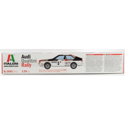 ITALERI AUDI QUATRRO TEAM AUDI SPORT N 5 RALLY MONTECARLO 1981 H.MIKKOLA - A.HERTZ 1/24
