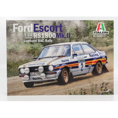 ITALERI FORD ENGLAND ESCORT MKII N 2 RALLY RAC LOMBARD 1981 A.VATANEN - D.RICHARDS 1/24