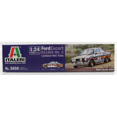 ITALERI FORD ENGLAND ESCORT MKII N 2 RALLY RAC LOMBARD 1981 A.VATANEN - D.RICHARDS 1/24