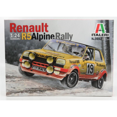 ITALERI RENAULT 5 ALPINE TURBO N 19 RALLY MONTECARLO 1978 JEAN RAGNOTTI - JEAN MARC ANDRIE + 5 ALPINE TURBO N 12 RALLY MONTECARL