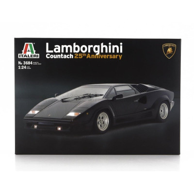 ITALERI LAMBORGHINI COUNTACH 25th ANNIVERSARY 1989 1/24