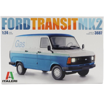 ITALERI FORD ENGLAND TRANSIT MKII VAN GAS 1979 1/24