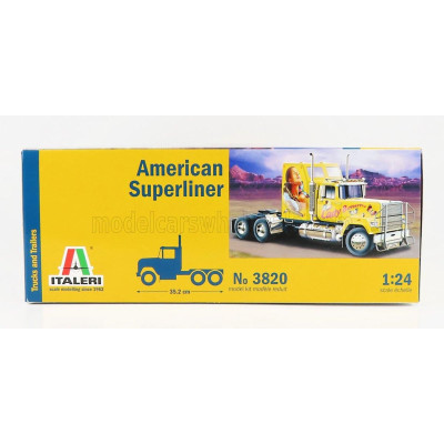 ITALERI MACK AMERICAN SUPERLINER TRACTOR TRUCK 3-ASSI 1979 1/24