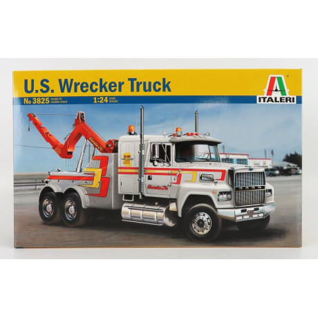 ITALERI FORD USA 9000 TRACTOR TRUCK 3-ASSI 1986 CARRO ATTREZZI - WRECKER ROAD SERVICE 1/24