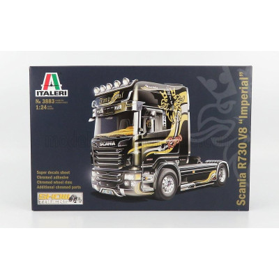 ITALERI SCANIA R730 TRACTOR TRUCK V8 TOPLINE 2-ASSI 2011 1/24