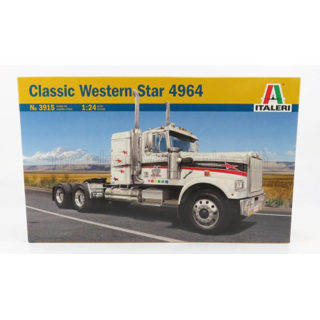 ITALERI WESTERN STAR 4964 TRACTOR TRUCK 3-ASSI 1970 1/24