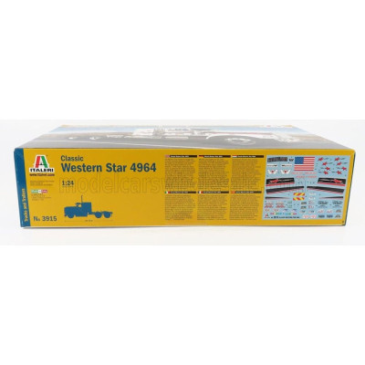 ITALERI WESTERN STAR 4964 TRACTOR TRUCK 3-ASSI 1970 1/24