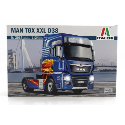ITALERI MAN TGX 18.560 TRACTOR TRUCK 2-ASSI 2021 1/24