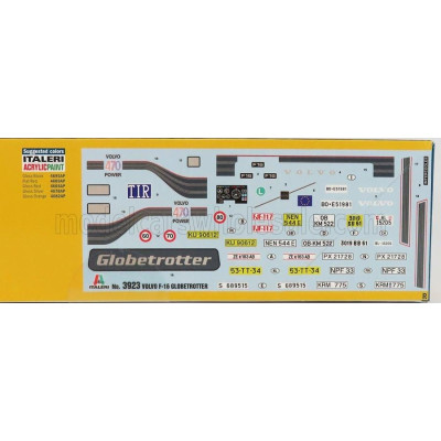 ITALERI VOLVO F16 INTERCOOLER TRACTOR TRUCK 2-ASSI 1982 1/24