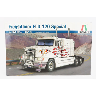 ITALERI FREIGHTLINER FLD120 SPECIAL TRACTOR TRUCK 3-ASSI 1986 1/24