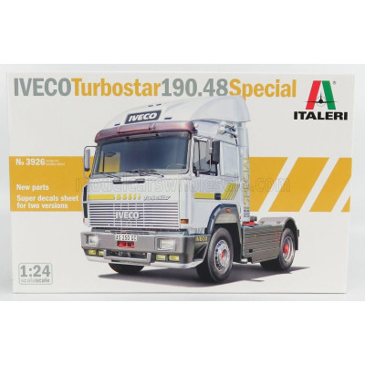 ITALERI IVECO FIAT TURBOSTAR 190.48 SPECIAL TRACTOR TRUCK 2-ASSI 1988 1/24